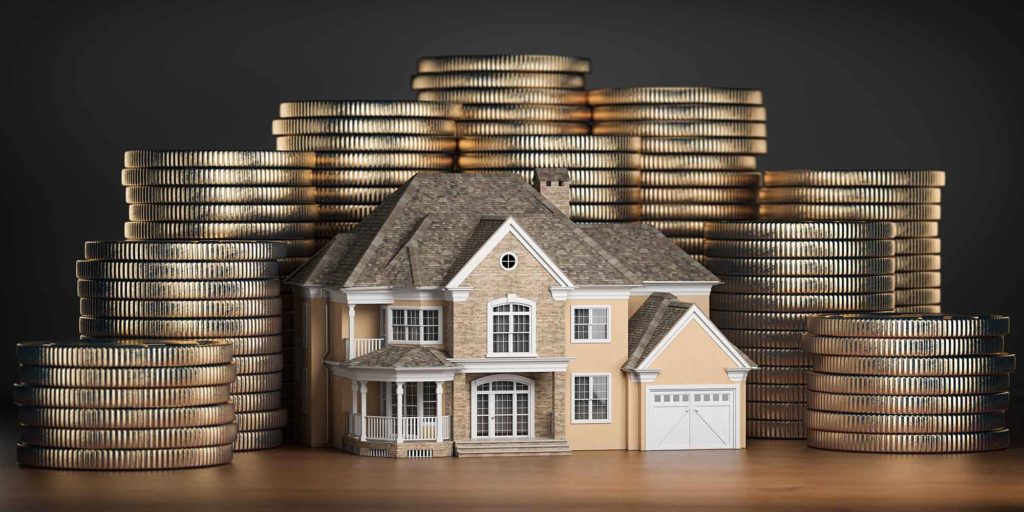 Immobilienbewertung, von Grundstück, Eigenheim, Wohnung, Haus, Winkel